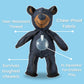 Dog Chew Toy with Reinforced Core and Textured Dental Surface, Buoyant Durable Design