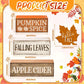4 Pcs Wooden Stacked Maple Leaf Decor, Thanksgiving Table Decorations, Rustic Fall Centerpiece for Home