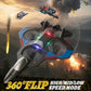 RC Remote Control Airplane, 2 Battery Electric Toy Plane for Kids and Adults, Black