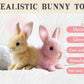 Interactive Plush Bunny with Voice Activation and Touch Response