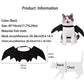 Bat Wings Costume Accessory with Adjustable Dual Straps for Cats and Small Dogs