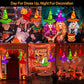 Witch Hat String Lights 44ft with 104 Warm White LEDs and 8 Light Modes