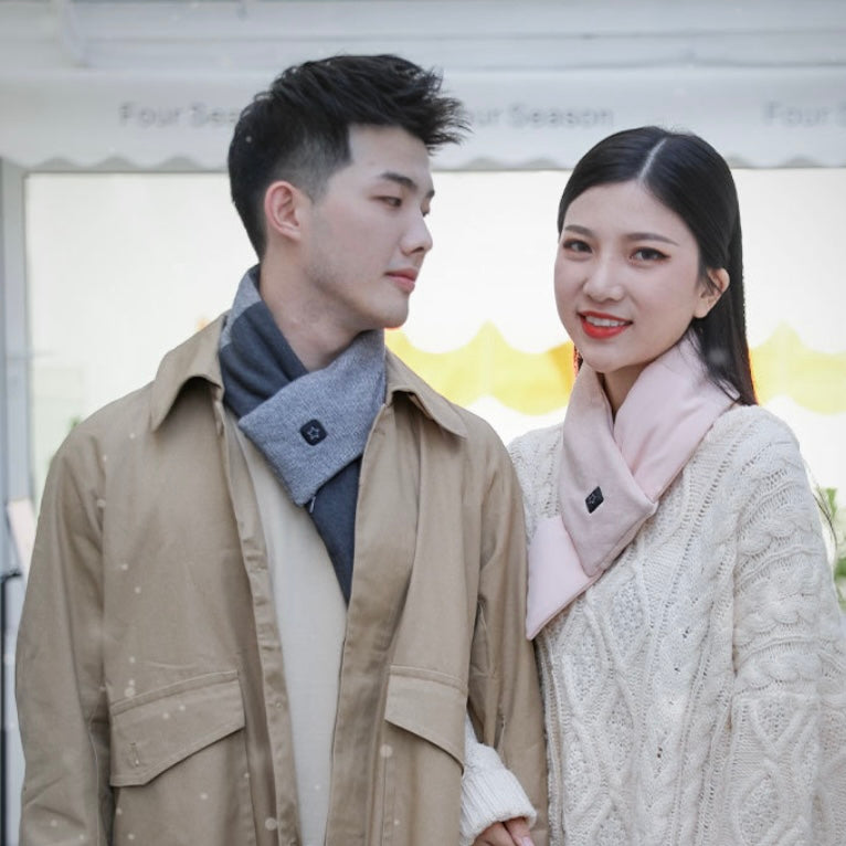Electric Heating Scarf, USB Neck Warmer with Graphene Heating