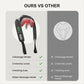 Neck Shoulder Massager with Heat, Cordless 4D Shiatsu Deep Tissue Massage Device for Home, Office and Travel