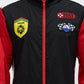 Mens Race Car Driver Costume Jumpsuit with Front Zipper
