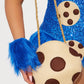 Womens Cookie Creature Costume Set with Sequin Teddy and Leg Warmers