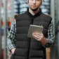 USB Thermal Heated Vest with Detachable Hood for Outdoor Cold Weather