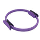 Fiberglass Resistance Ring with Padded Foam Handles and Non-Slip Grip for Pilates