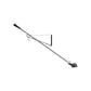 Adjustable Wall Lamp with Swinging Arm and Cast Iron Counterweight, 80.7 inches
