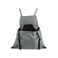 Water Resistant Garden Apron with Cross Back Straps and Dual Pockets, Adjustable Fit