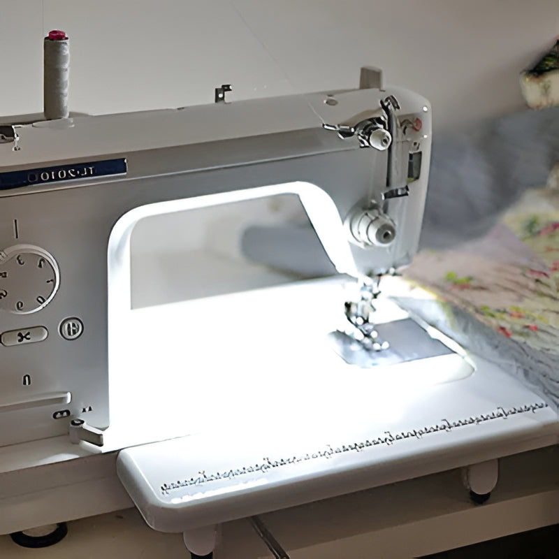 Flexible LED Strip Light with Touch Dimming and 18 Bulbs for Sewing Machines