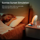 Sunrise Alarm Clock with Bluetooth Speaker, 14-Color Night Light and Dual Alarms