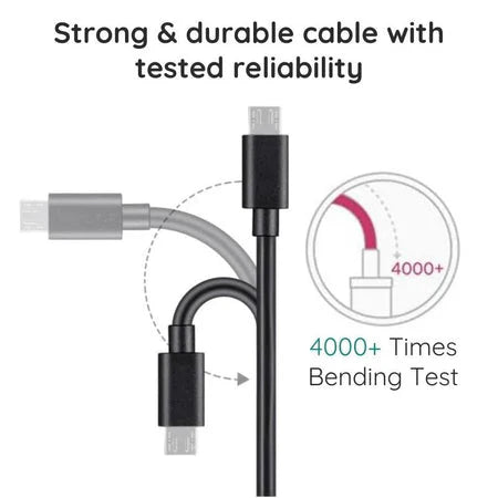 10ft Micro USB Cable for Fast Charging and Data Transfer