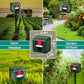 Woodpecker Ultrasonic Animal Repeller Motion-Activated Outdoor Deterrent