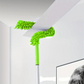 Extendable Ceiling Fan Duster with Bendable Microfiber Head and Aluminum Pole
