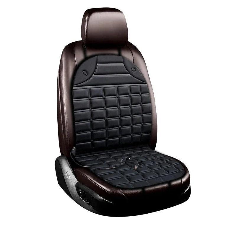 12V Car Seat Cushion with Intelligent Heat Cycling and Anti-Slip Backing
