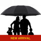 Super Large Folding Umbrella, Windproof, Folding Design for Rain and Sun