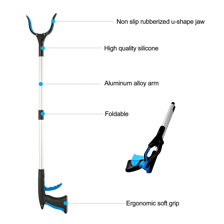 Grabber Stick Tool Portable Rotatable Lightweight Reacher