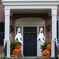 Hanging Halloween Flying Ghost Decoration with Optional LED Lights, 47 Inches Tall
