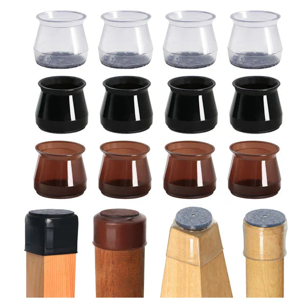 Chair Leg Floor Protectors, 8 Pack