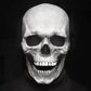 Movable Jaw Realistic Full Head Skull Mask for Halloween