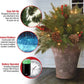 LED Urn Filler with 35 Warm White Lights and Timer, 18 Inch Base