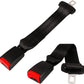 Seat Belt Extender with 14-Inch Extension and Metal ABS Construction
