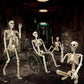 Life Size Halloween Skeleton Decoration with Adjustable Joints