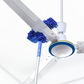 Extendable Ceiling Fan Duster with Bendable Microfiber Head and Aluminum Pole