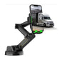 Vehicle Phone Mount with Gel Suction Cup and 16.9in Extending Arm, 360 Degree Rotation