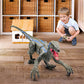 Remote Control Dinosaur Toy with Sound Effects and LED Lights, USB Rechargeable