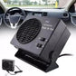 12V Portable Car Heater with Ceramic Heating Element and Dual Mode, 150-300W