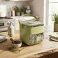 Press Action Ice Maker with Airtight Lid and Ice Tongs, 48 Cube  Capacity