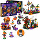 Brick Building Advent Calendar with 24 Halloween Themed Builds and Step-by-Step Instructions