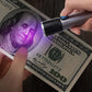 UV Flashlight with Zoomable Beam and Three Light Modes, Rechargeable