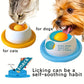 Pet Slow Feeder Lick Mat with Textured Grooves and Non-Slip Base