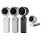 Rechargeable Handheld Fan with 5-Speed Airflow and Digital Battery Display