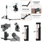 Ring Light with 360 Degree Phone Mount and Telescoping Tripod, USB Powered