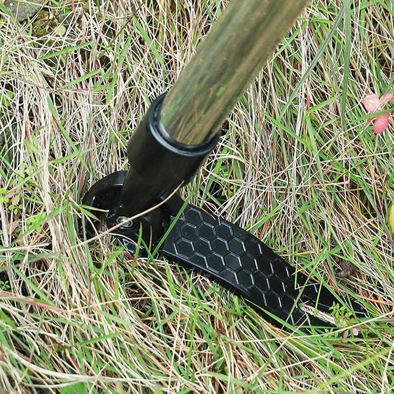 Standing Weed Puller with Barbed Claw Extraction and Detachable Design