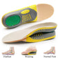 Gel Insoles with Arch Support and Heel Cup for Flat Feet, Pair