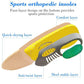Gel Insoles with Arch Support and Heel Cup for Flat Feet, Pair