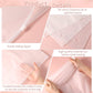 Frosted Zip Storage Bags with Slide Closure and Ventilation Holes, 20-Pack