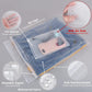 Frosted Zip Storage Bags with Slide Closure and Ventilation Holes, 20-Pack