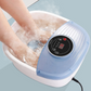 Foot Bath with Bubble Jets and Vibration Massage Rollers, Heated Water