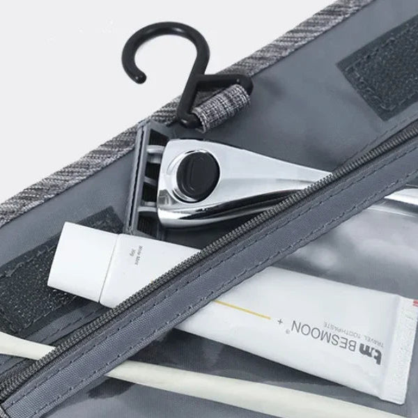 Men's Hanging Toiletry Bag for Organized Travel