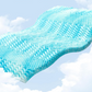 Egg Crate Memory Foam Mattress Topper with Breathable Cover and Non-Slip Bottom