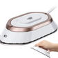 Compact Travel Iron with Foldable Handle and Rapid Heating Plate