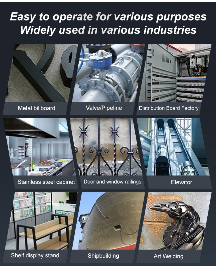 Laser Welding Tool with Ceramic Core and Dual-Mode Operation, Lightweight Ergonomic Body