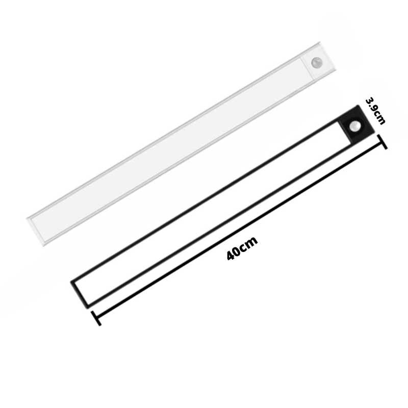 Motion Sensor LED Light with Magnetic Mounting and Adjustable Color Temperature
