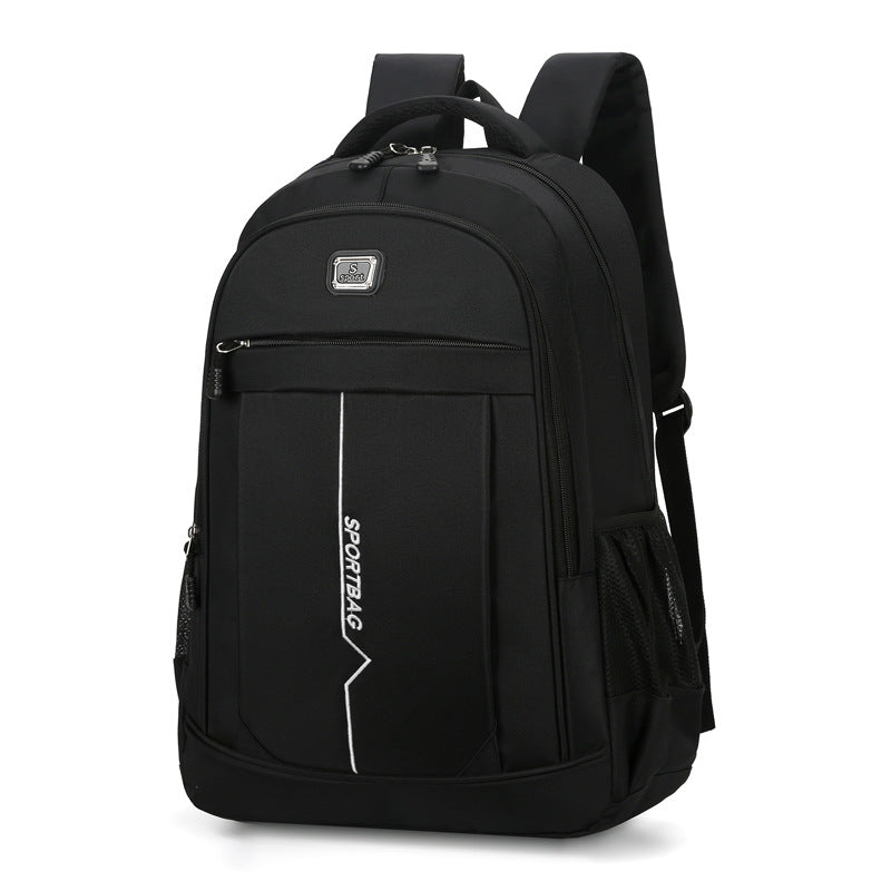 Travel Backpack with Padded Laptop Compartment and Integrated Charging Port, Water Resistant